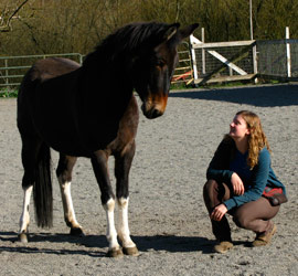 Sola and Umber posing